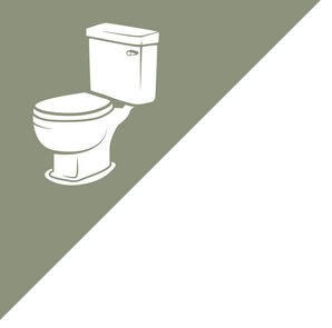 Dementia Friendly Toilet Door Decal