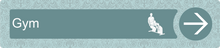 Load image into Gallery viewer, Carolina Blue Directional Dementia Sign
