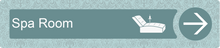 Load image into Gallery viewer, Carolina Blue Directional Dementia Sign
