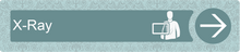 Load image into Gallery viewer, Carolina Blue Directional Dementia Sign
