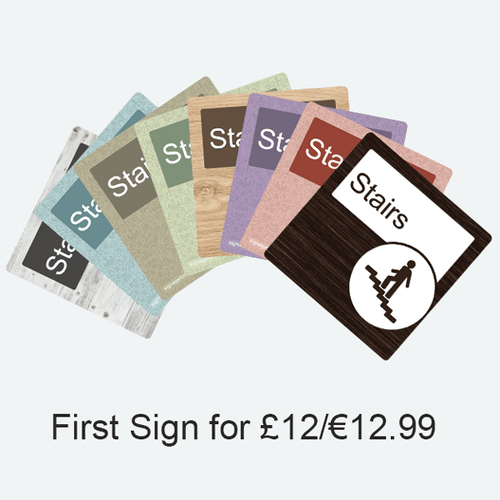 Your First Sign for £12/$12.99 - Signage for Care