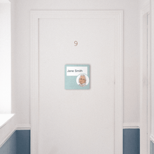 Load image into Gallery viewer, Dementia Friendly Sign Personalised Room Sign Blue
