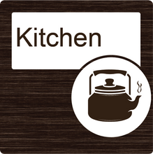 Load image into Gallery viewer, Dementia Friendly Kitchen Door Sign
