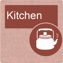 Load image into Gallery viewer, Dementia Friendly Kitchen Door Sign
