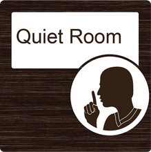 Load image into Gallery viewer, Dementia Friendly Quiet Room Door Sign
