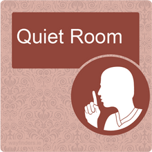 Load image into Gallery viewer, Dementia Friendly Quiet Room Door Sign
