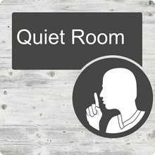 Load image into Gallery viewer, Dementia Friendly Quiet Room Door Sign
