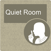 Load image into Gallery viewer, Dementia Friendly Quiet Room Door Sign
