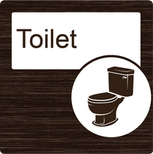 Load image into Gallery viewer, Dementia Friendly Toilet Door Sign
