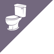 Load image into Gallery viewer, Dementia Friendly Toilet Door Decal
