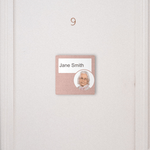 Load image into Gallery viewer, Dementia Friendly Sign Personalised Room Sign Red
