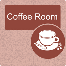 Load image into Gallery viewer, Nursing Home Dementia Friendly Door Sign Coffee Room
