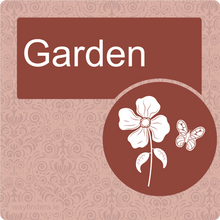 Load image into Gallery viewer, Nursing Home Dementia Friendly Door Sign Garden
