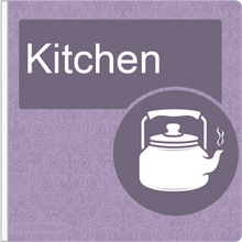 Load image into Gallery viewer, Dementia Friendly Projecting Kitchen Sign
