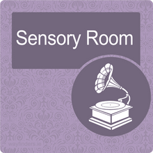 Load image into Gallery viewer, Nursing Home Dementia Friendly Door Sign Sensory Room

