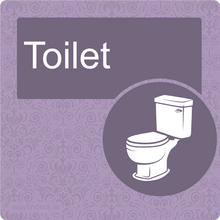 Load image into Gallery viewer, Nursing Home Dementia Friendly Door Sign Toilet
