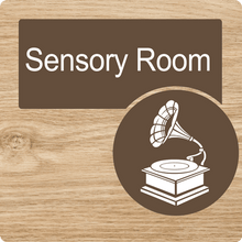 Load image into Gallery viewer, Dementia Friendly Sensory Room Door Sign
