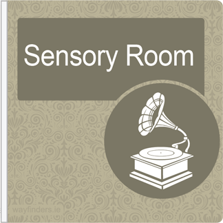 Dementia Friendly Projecting Sensory Room Sign