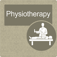 Load image into Gallery viewer, Dementia Friendly Physiotherapy Door Sign
