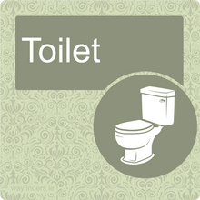 Load image into Gallery viewer, Dementia Friendly Toilet Door Sign
