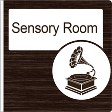 Load image into Gallery viewer, Dementia Friendly Projecting Sensory Room Sign

