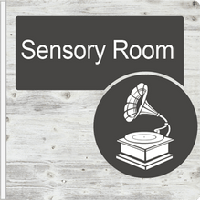 Load image into Gallery viewer, Dementia Friendly Projecting Sensory Room Sign
