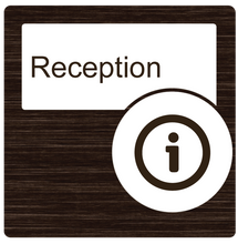 Load image into Gallery viewer, Dementia Sign - Walnut Door
